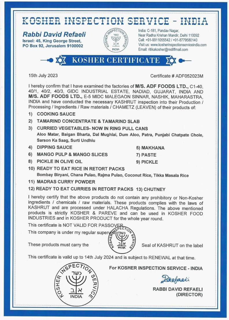 Ashoka Pickled Parent - Mighty Depot