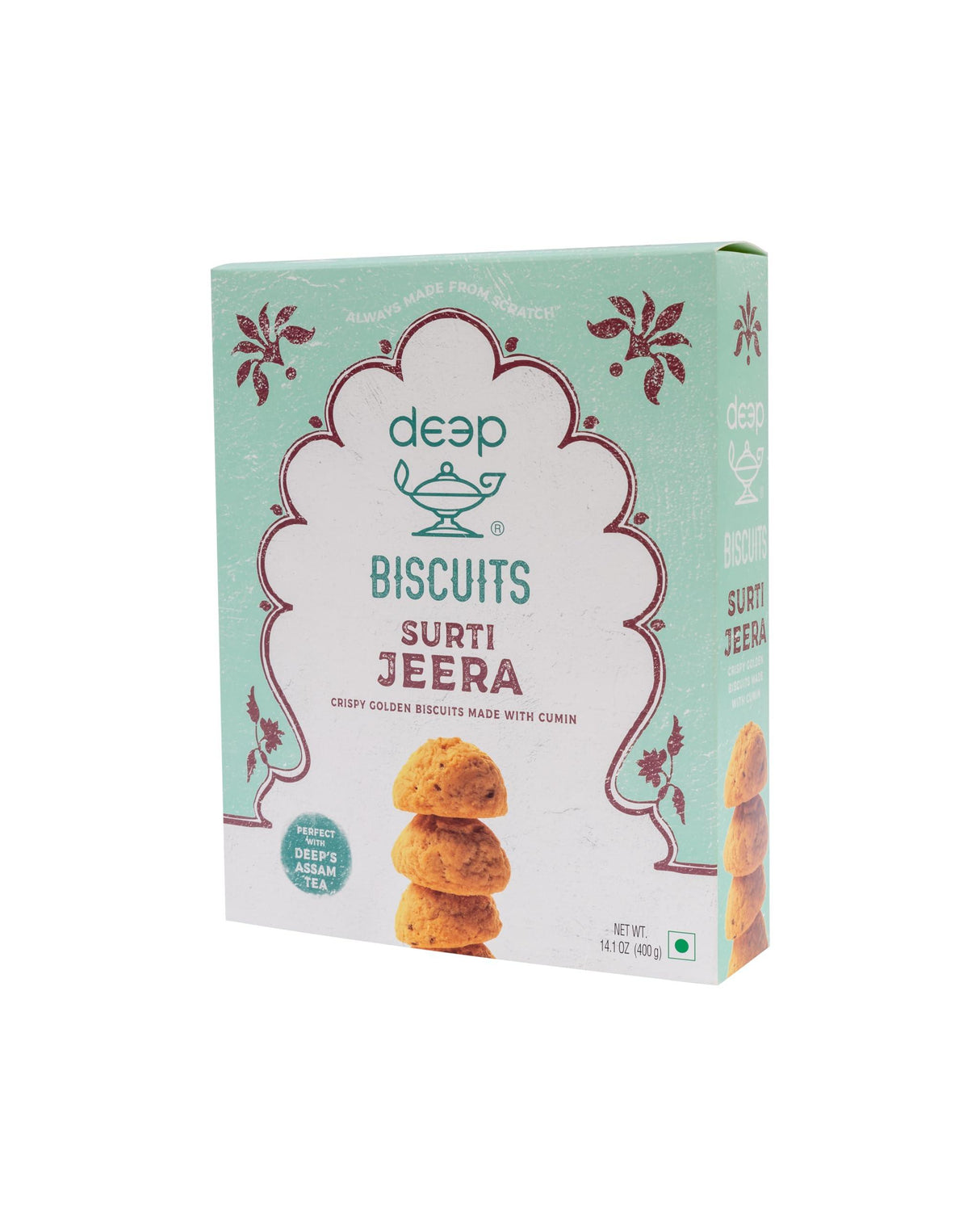 Deep Surti Jeera Biscuit 14.1oz - Mighty Depot