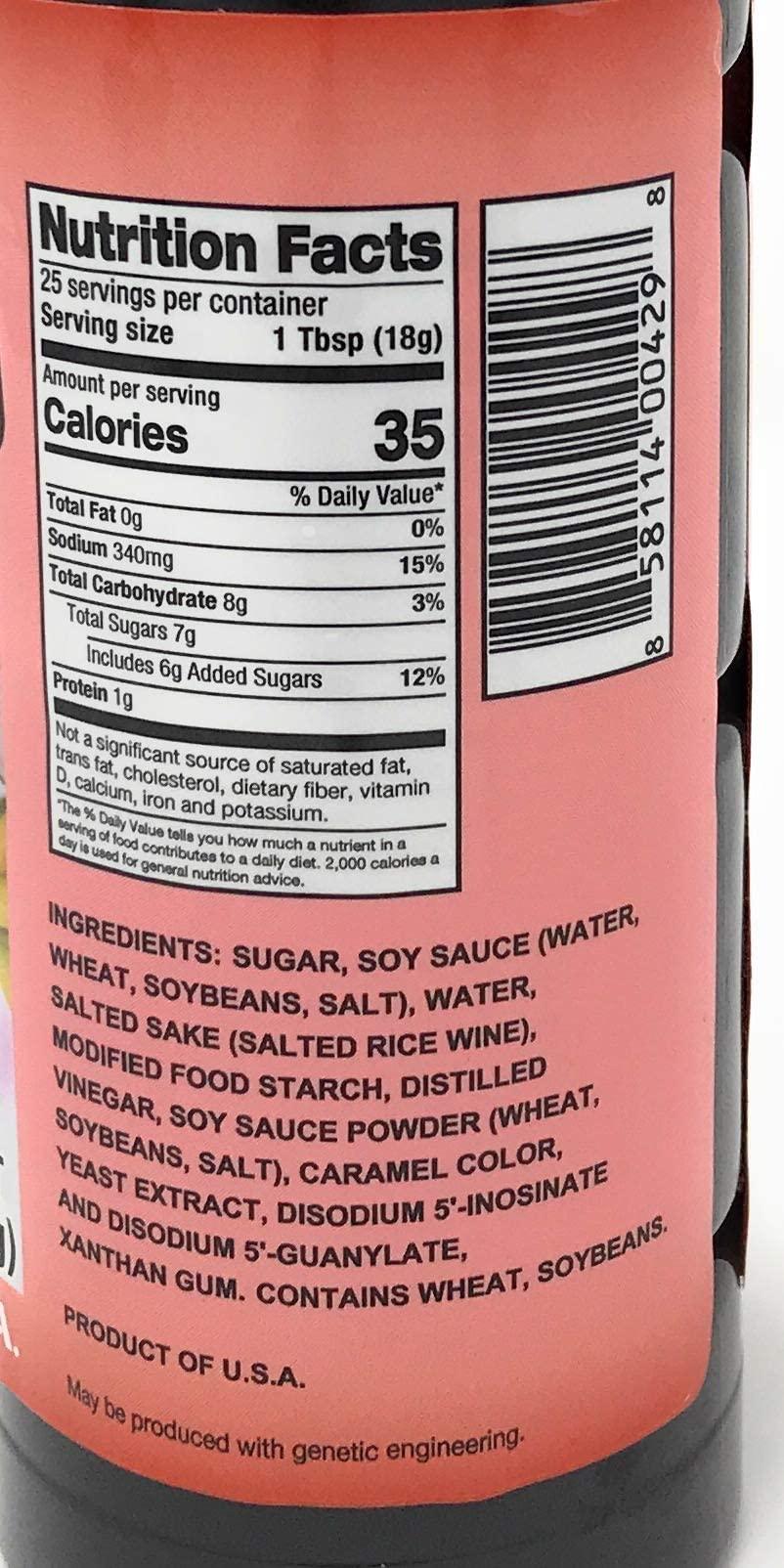 Eel Sauce / Nippon Shokken / The Authentic! / 15.3 OZ - Mighty Depot