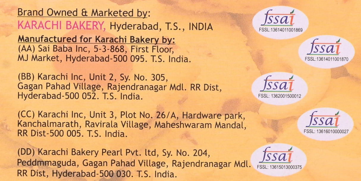 Karachi Biscuits (Fruit Biscuits) - Mighty Depot