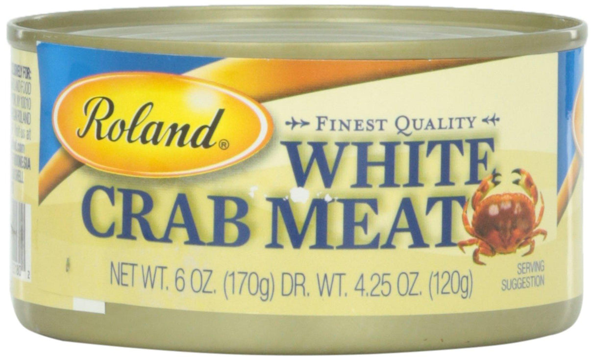 Roland White Crabmeat, 6 oz - Mighty Depot
