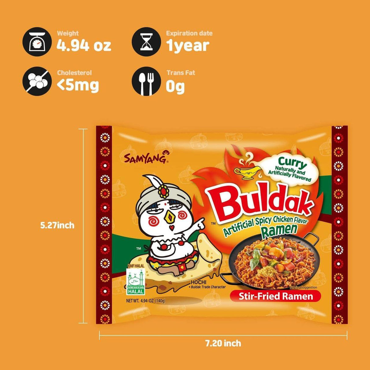 Samyang Buldak Hot Spicy Chicken Ramen Noodle - Mighty Depot