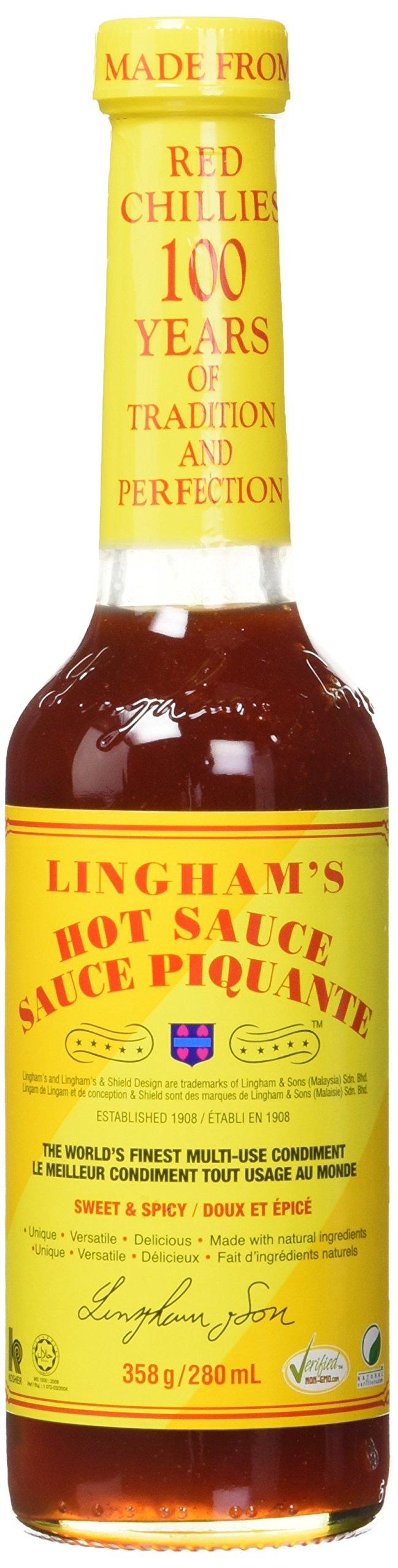 Lingham's HOT SAUCE ORIGINAL, 12.6 Ounce - Mighty Depot