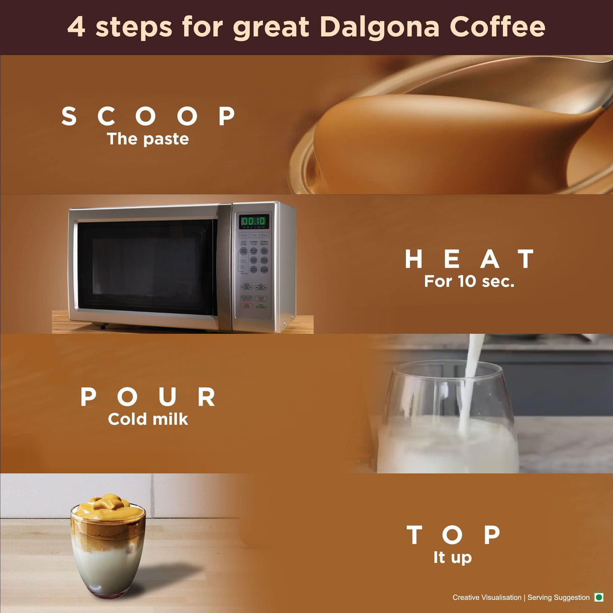 Sunbean Beaten Caffe - Instant Beaten Coffee Paste - Rich, Creamy, and Whipped Coffee Paste - 250g (8.82 OZ) - Mighty Depot