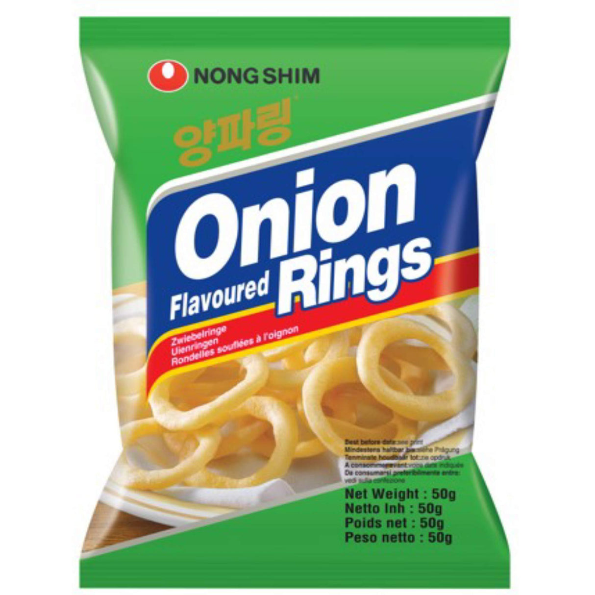 Nong Shim Onion Rings, 1.76 Ounce (Pack of 4) - Mighty Depot