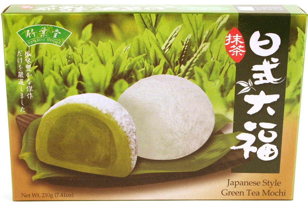 Japanese Style Green Tea Mochi - 210 g / 7.41 oz - Mighty Depot