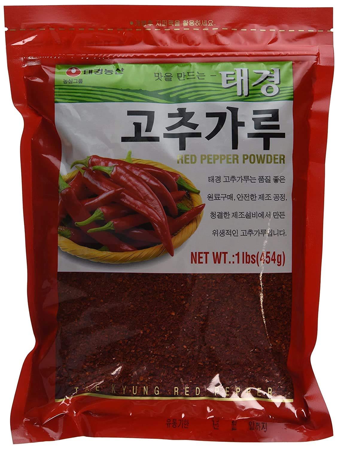 Tae-kyung Korean Red Chili Pepper Flakes Powder Gochugaru, 1 Lb-2 - Mighty Depot
