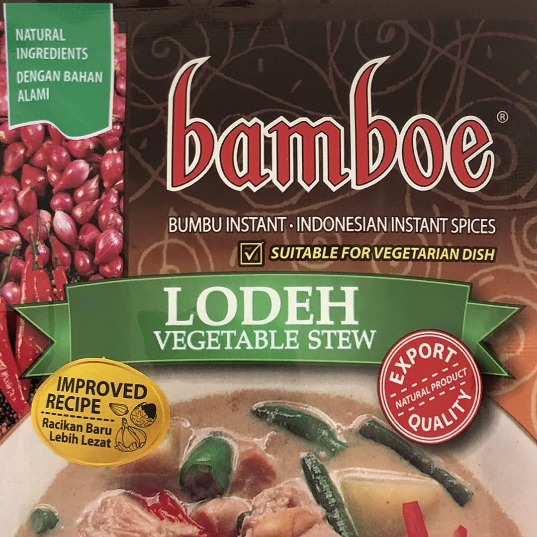 bamboe bumbu lodeh (vegetable stew seasoning) - 1.9oz - Mighty Depot