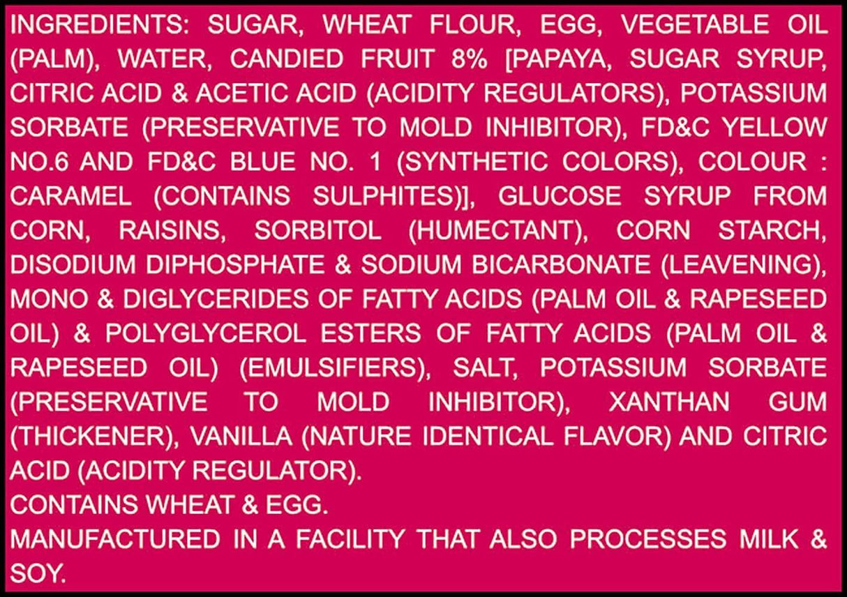 Britannia Cake - Mighty Depot