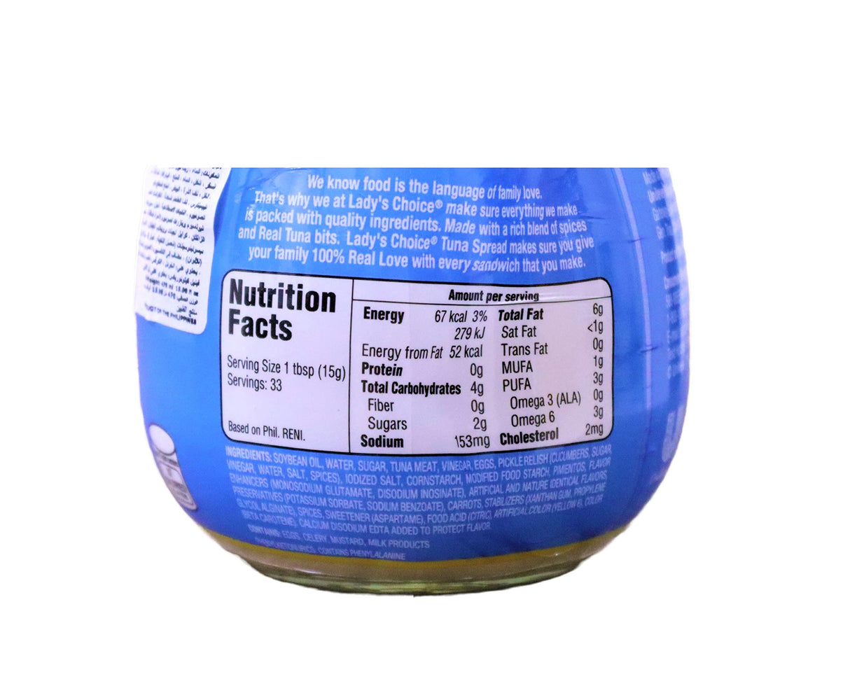 Lady's Choice Tuna Spread with Real Tuna 220ml - Mighty Depot