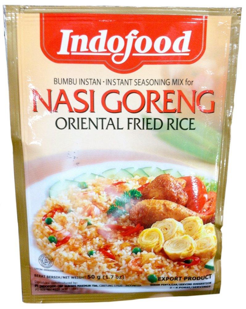 Containing 50g of Indian food nasi goreng - Mighty Depot