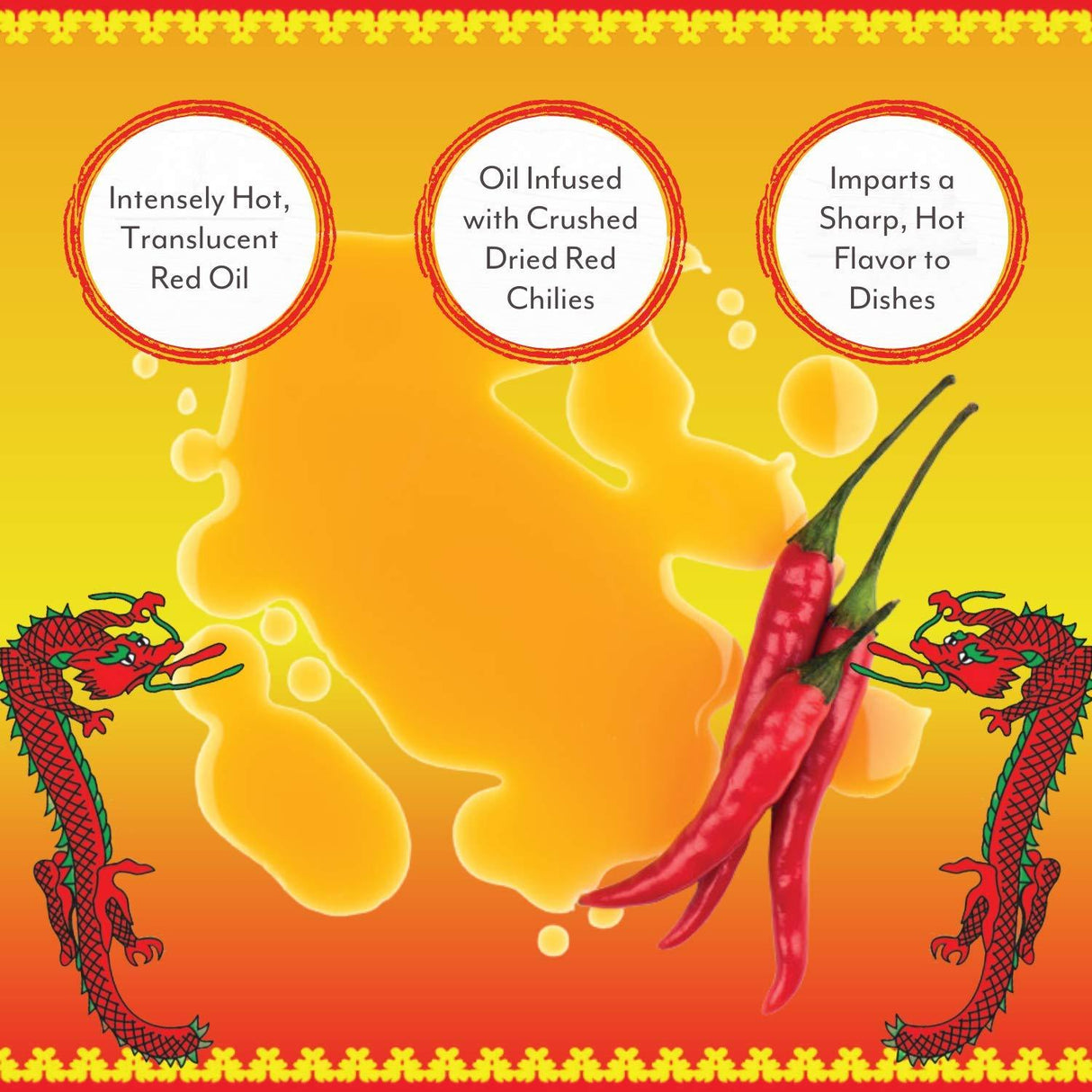 Roland Foods Hot Chili Infused Oil, Specialty Imported Food, Red, 6.2 Ounce - Mighty Depot