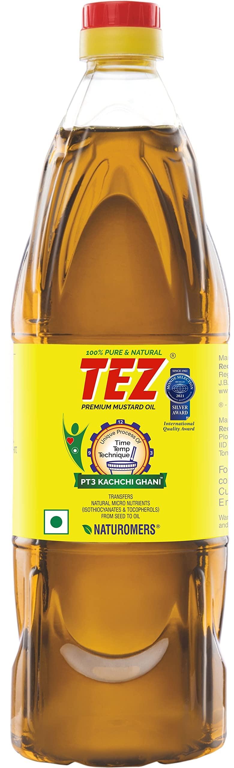 Tez Mustard Oil,16 fl oz - Mighty Depot