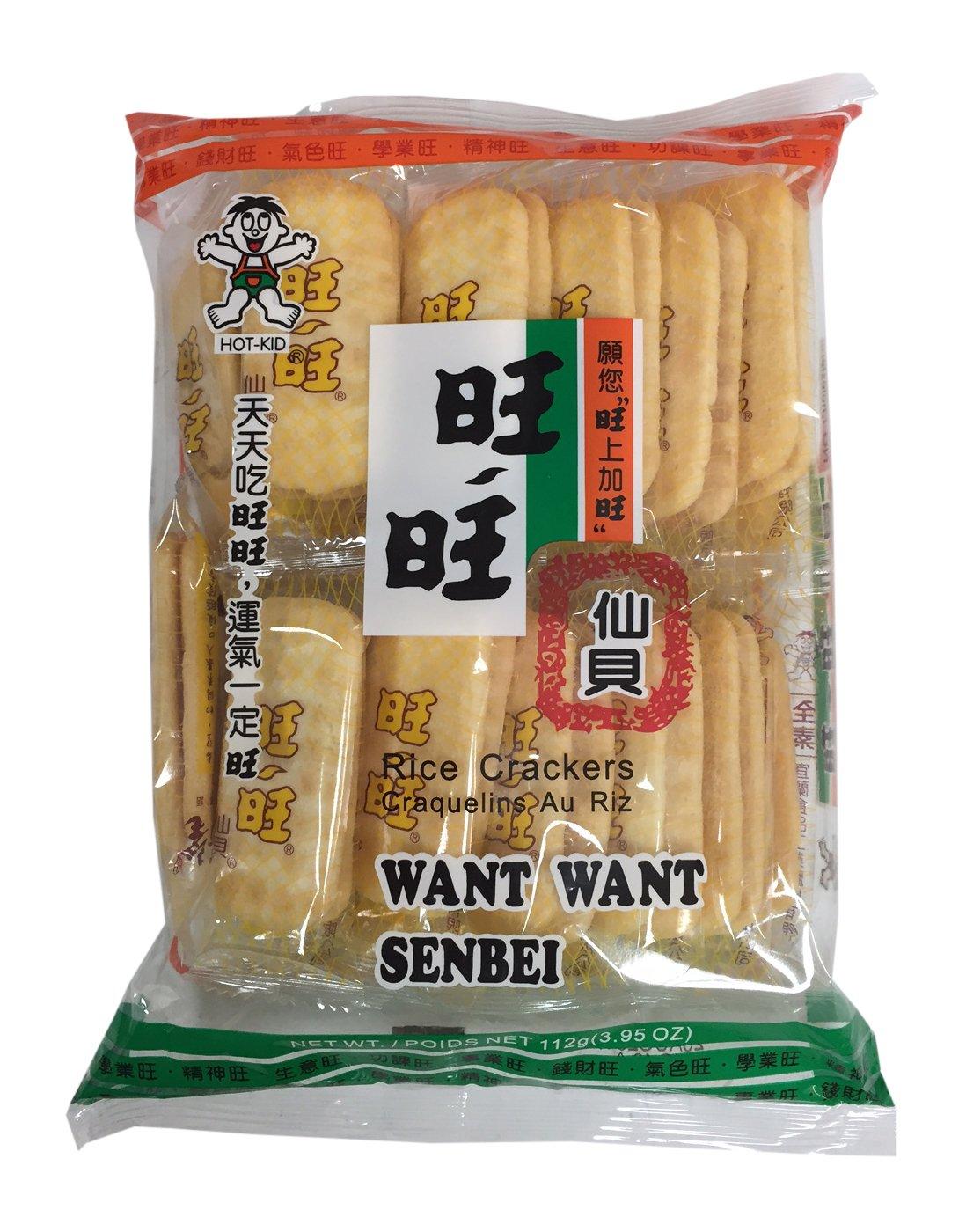 Want Want Senbei Rice Crackers - Mighty Depot