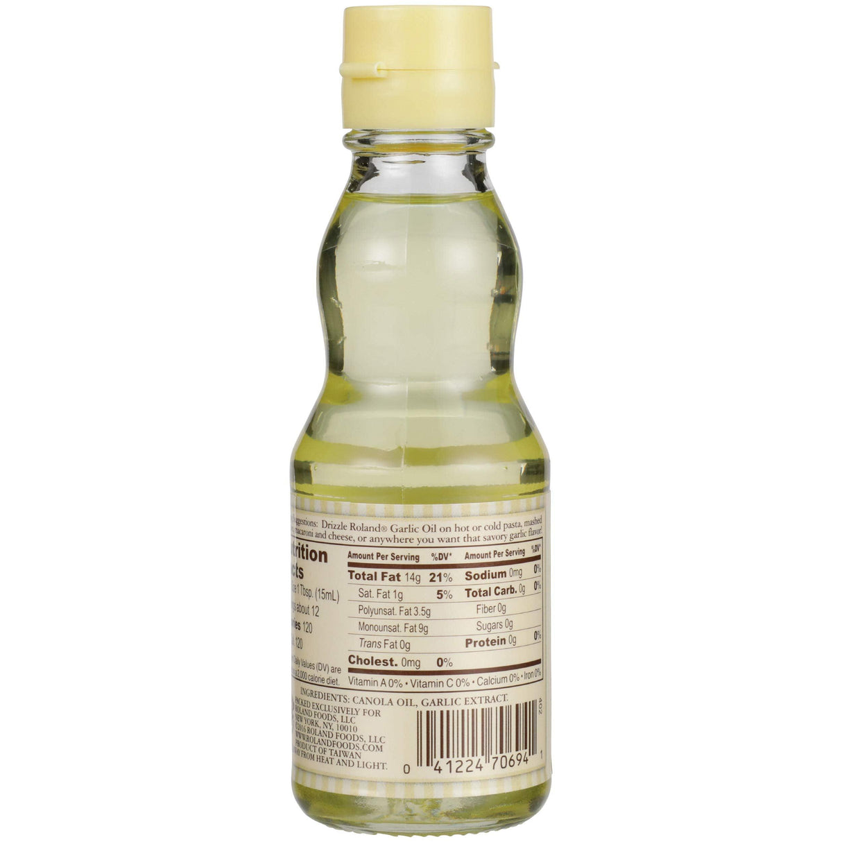 ROLAND Garlic Oil, 6.25 FZ - Mighty Depot