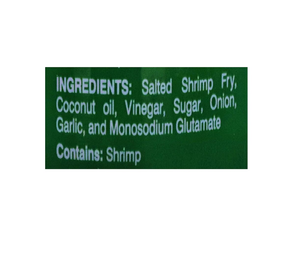 Barrio Fiesta, Ginisang Bagoong Regular (Sauteed Shrimp Paste), 17.65 oz - Mighty Depot