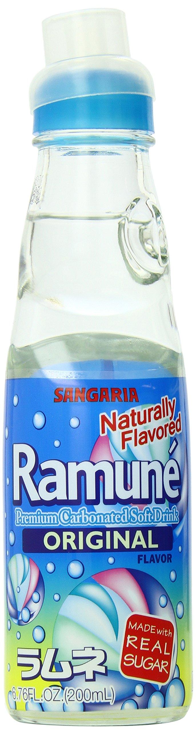 Sangaria Ramune Original, 6.76 Fl Oz (Pack of 6) - Mighty Depot