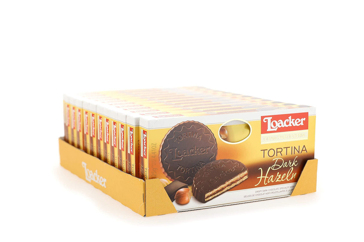 Loacker Gran Pasticceria Tortina Dark Noir 125g/4.41 oz. - Mighty Depot