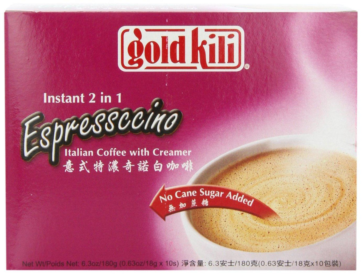 Gold Kili Espressccino ( No Sugar ) # 681, 6.3-Ounce (Pack of 6) - Mighty Depot