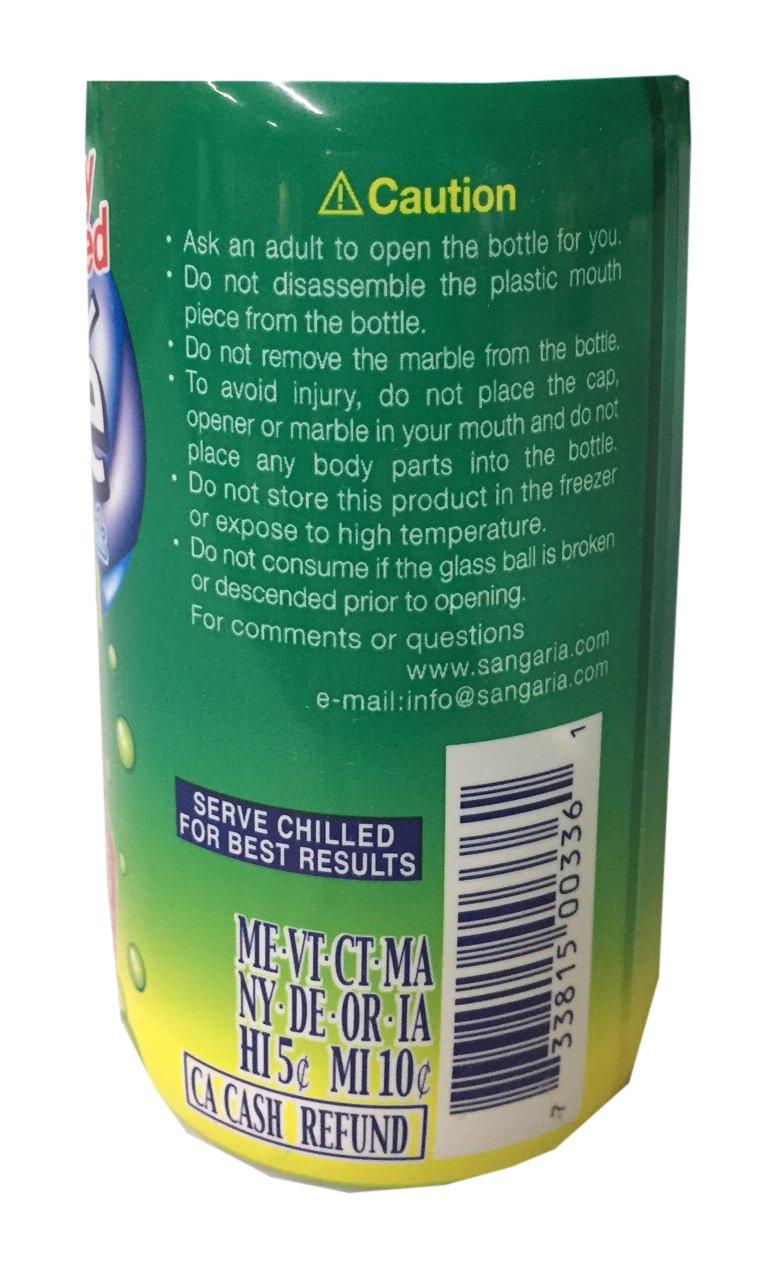 Sangaria Ramune Premium Carbonated Soft Drink 6.76 fl oz per Bottle - Mighty Depot