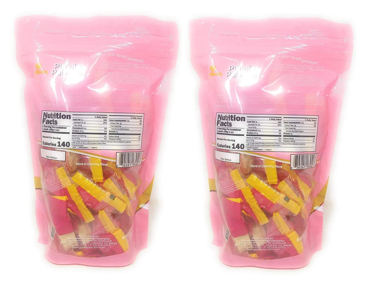 Goldilocks Polvoron Pinipig 30 PCS 2 Bags - Mighty Depot