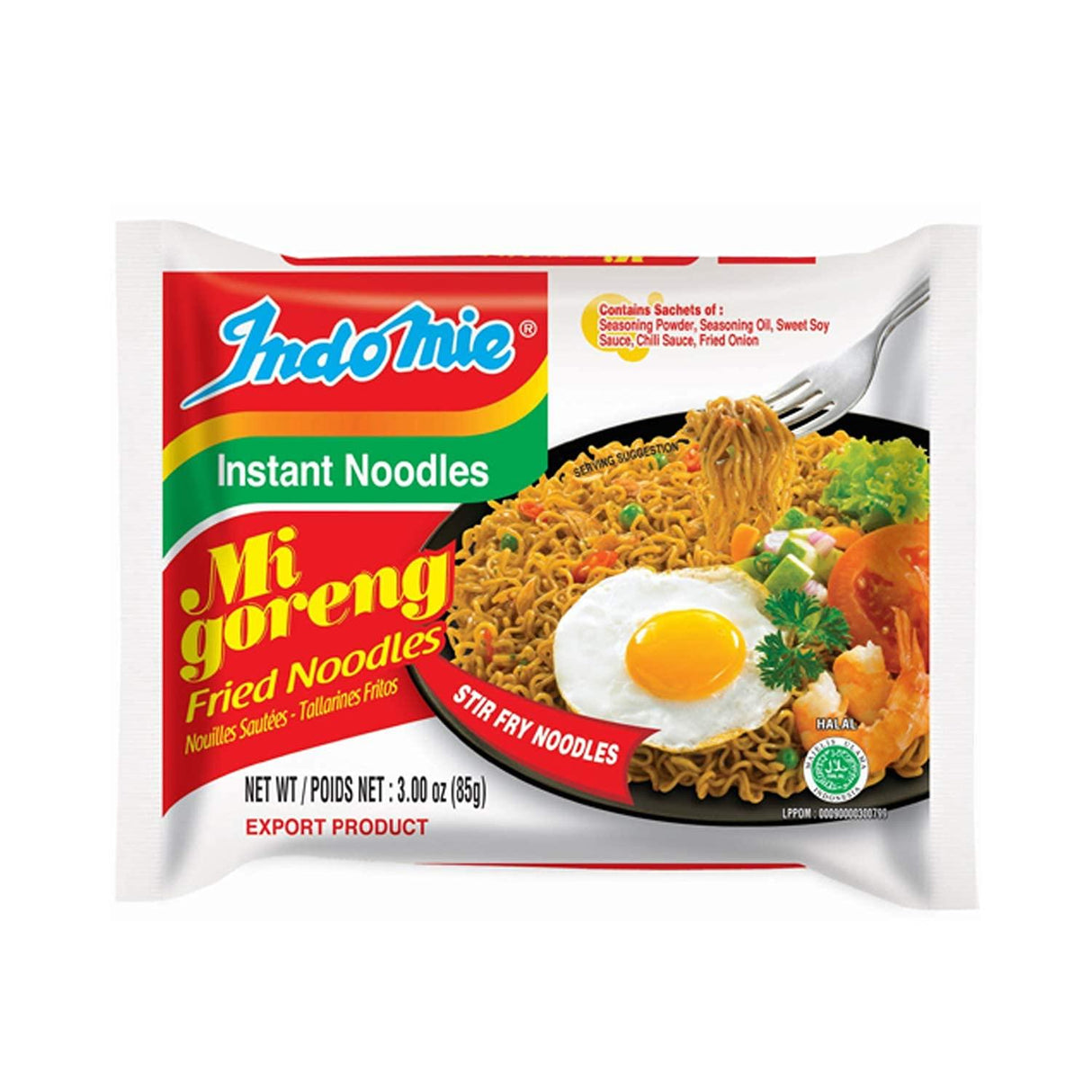 Indomie Mi Goreng Instant Stir Fry Noodles - Mighty Depot