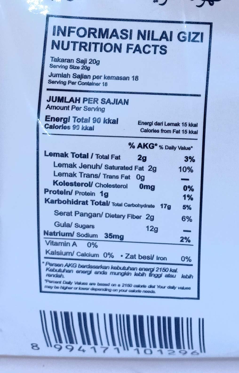 Kopi Luwak White Koffie Original (3in1) 18-ct, 360 Gram (Pack of 10) - Mighty Depot