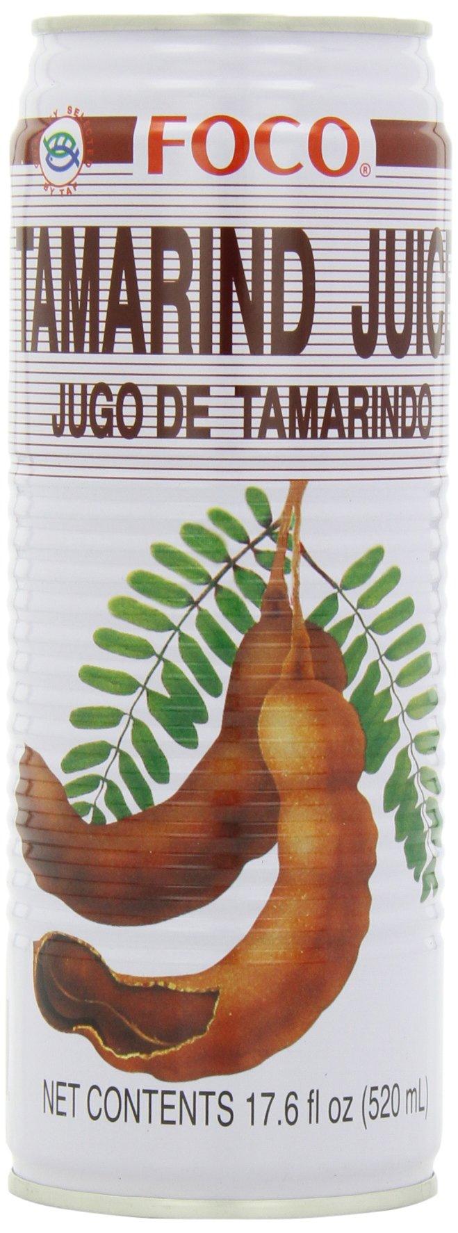 Foco Juice Drink, Tamarind, 17.6 Ounce (Pack of 12) - Mighty Depot