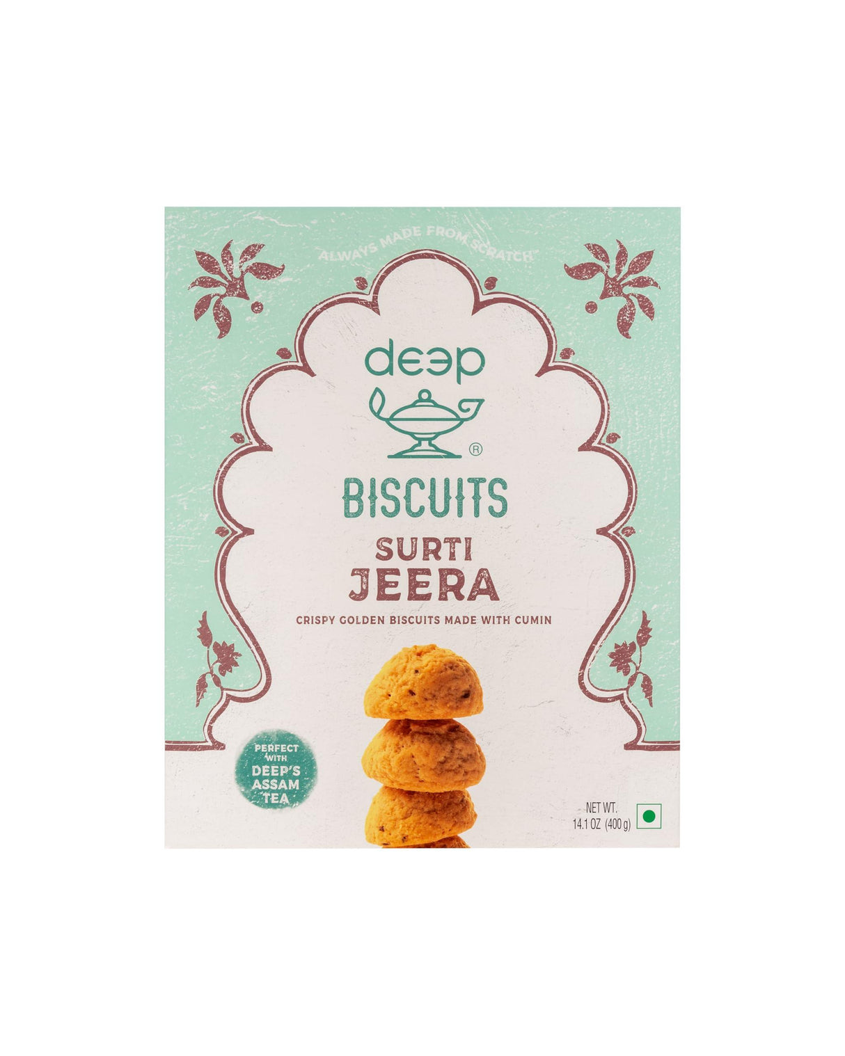 Deep Surti Jeera Biscuit 14.1oz - Mighty Depot