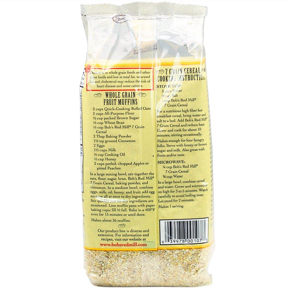 Bob's Red Mill 7 Grain Hot Cereal, 25 Ounce (Pack of 4) - Mighty Depot