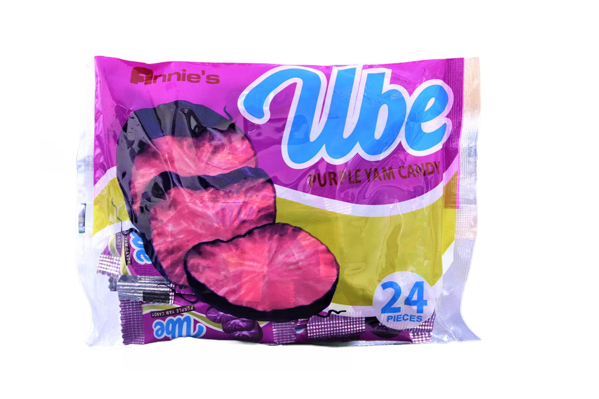 Annie's Ube Purple Yam Candy, 6.35 Ounces, 1 Bag - Mighty Depot