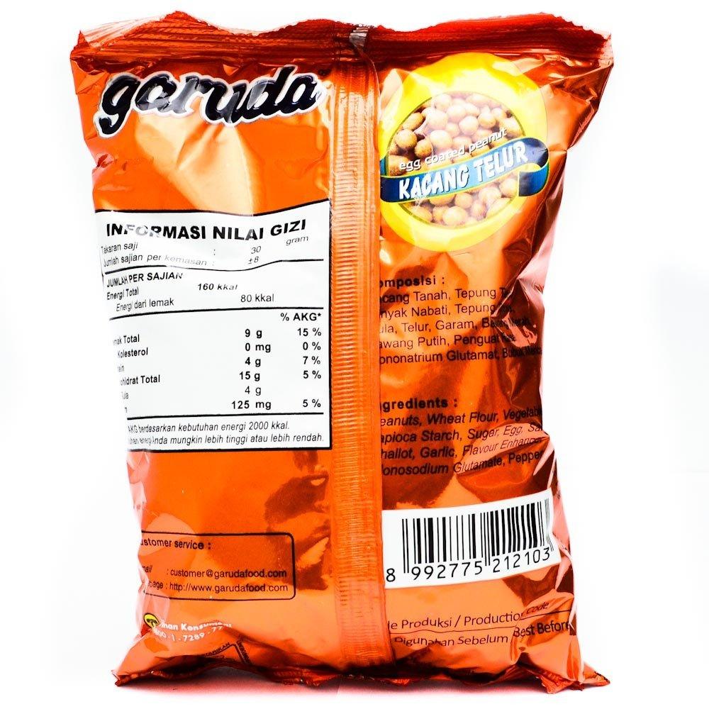 Garuda Food Kacang Telur - Egg Coated Peanut, 8.81 Oz - Mighty Depot