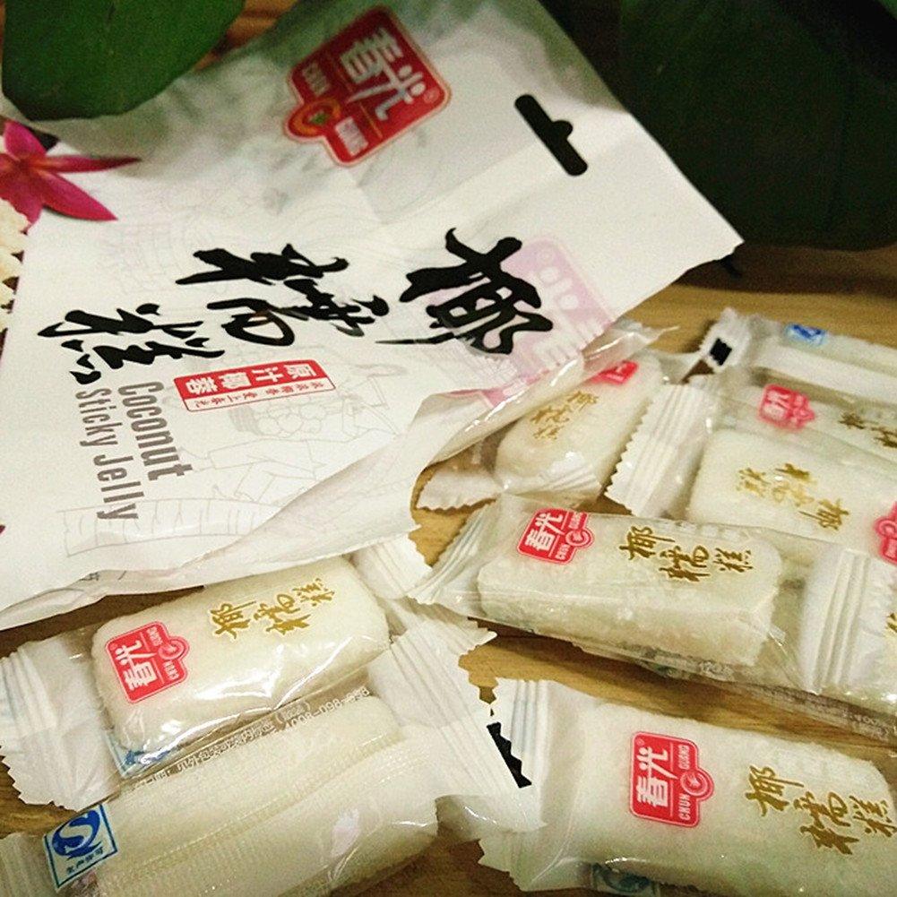Chunguang Coconut Sticky Jelly, Coconut Paste, Coconut Soft Cookie, Candy, Sweets, Snack, Food - Mighty Depot