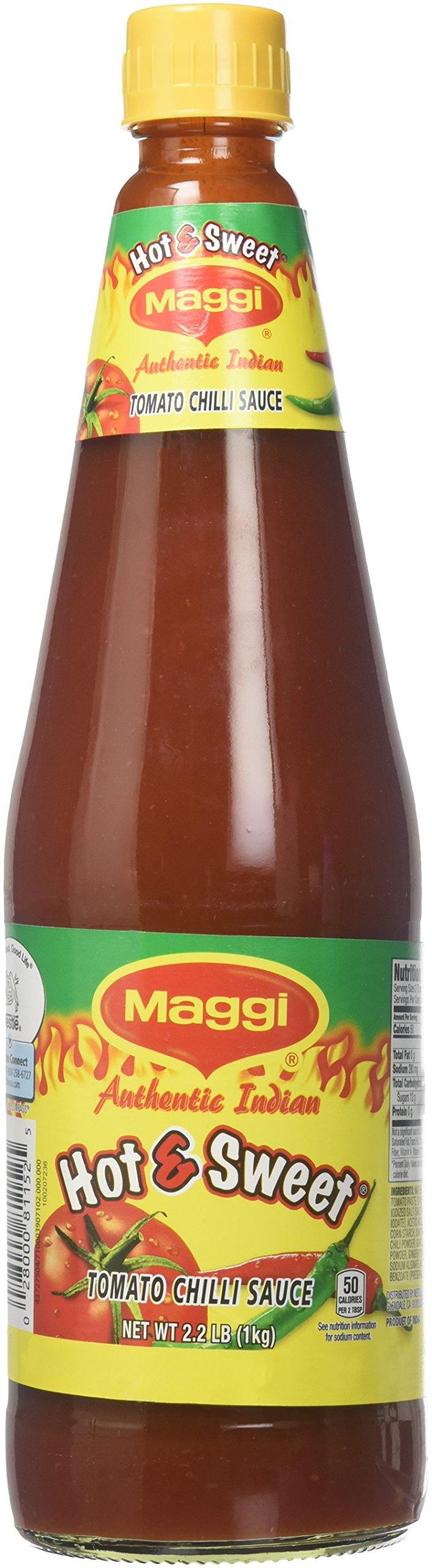 Maggi, Hot & Sweet Tomato Chilli Sauce, 1 Kilogram(kg) - Mighty Depot