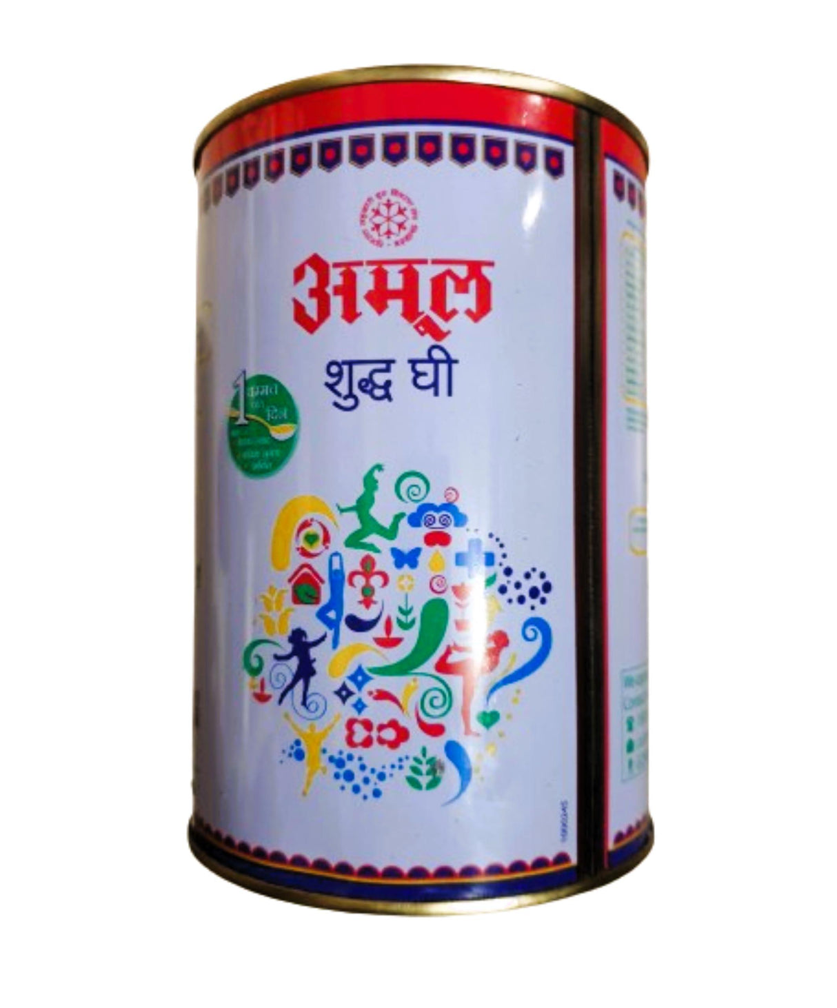 Amul Pure Ghee Tin, 1L - Mighty Depot