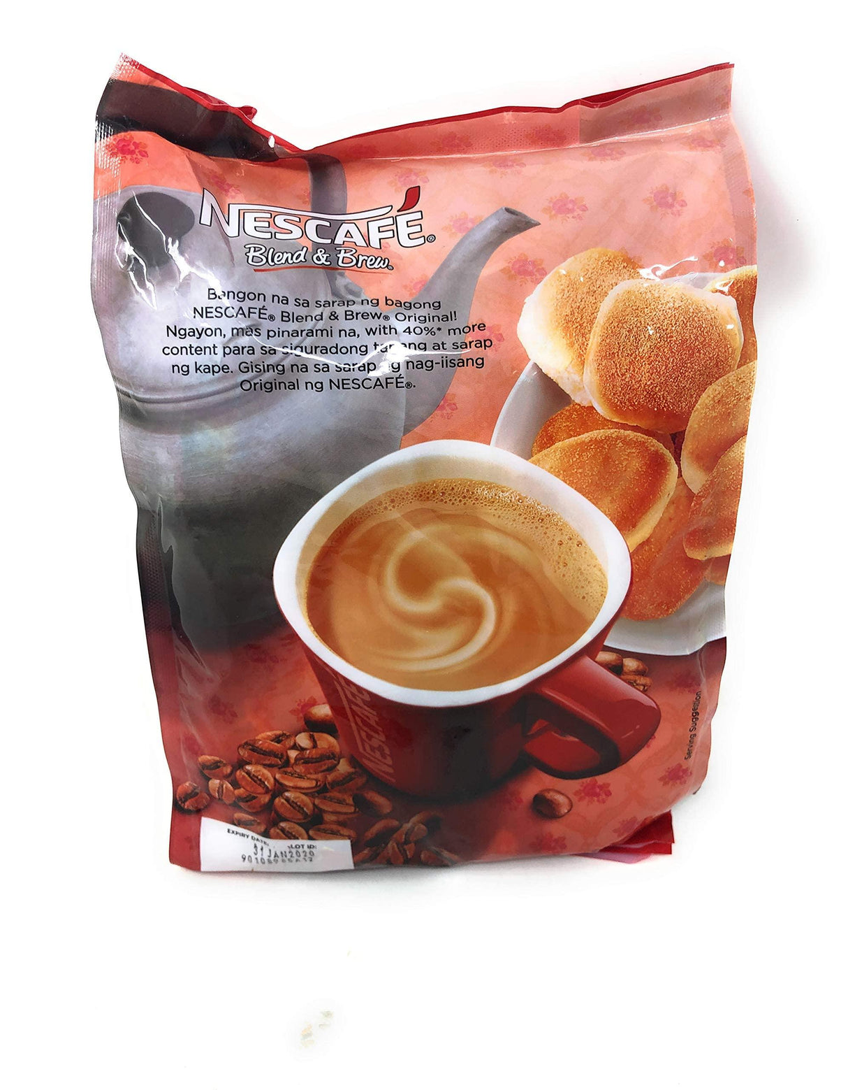 Nescaf e blend and brew ground bag coffee - Mighty Depot