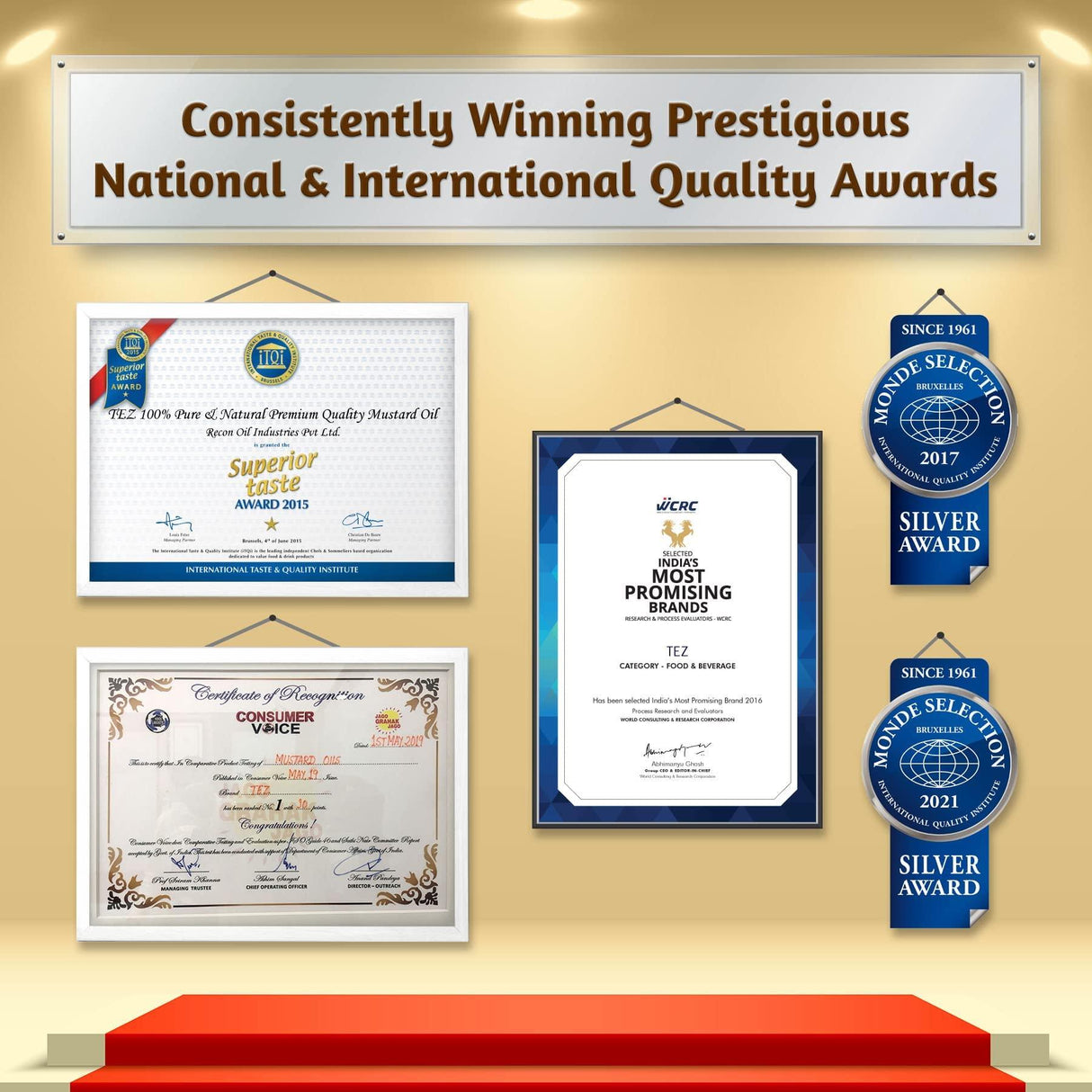 Tez Mustard Oil,16 fl oz - Mighty Depot