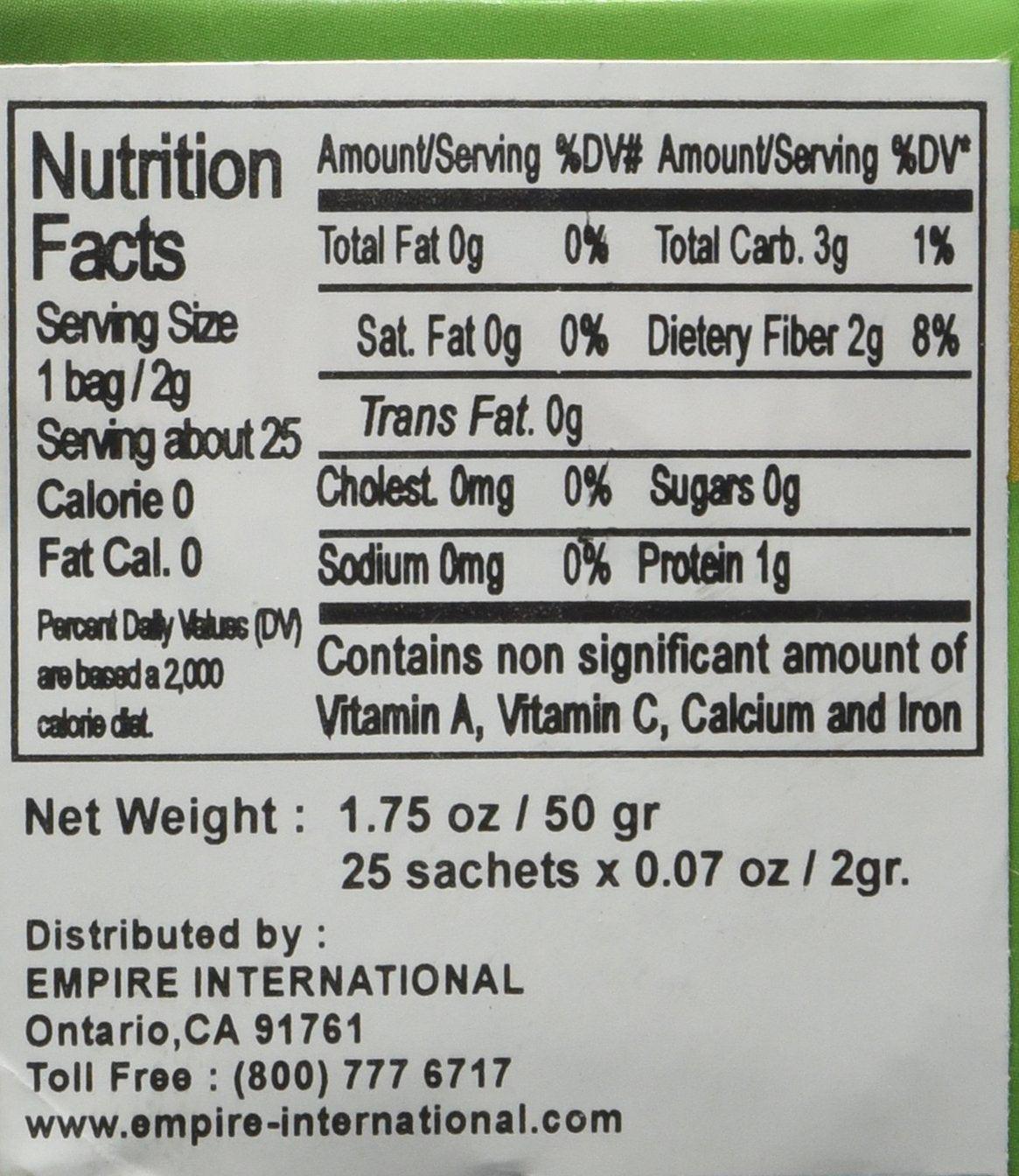 Tong Tji jasmine Tea Bag - Mighty Depot