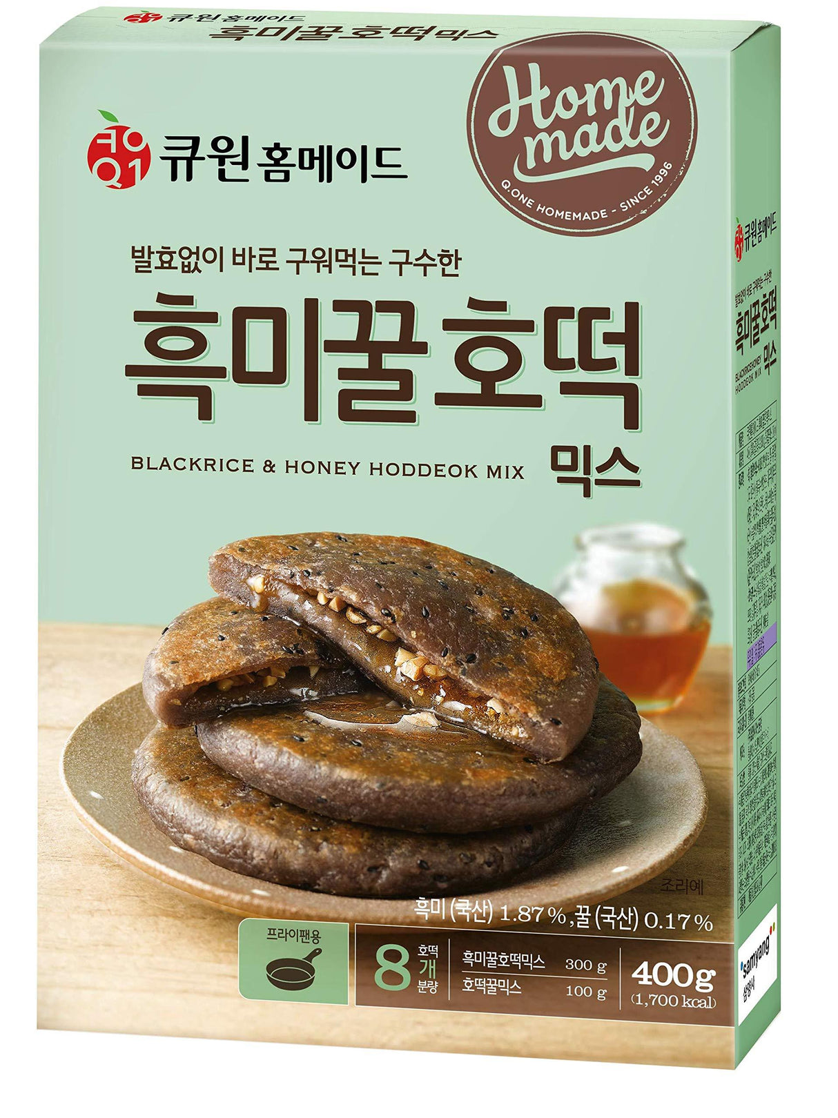 Q.one Korean Pancake Mix, 큐원 홈메이드 호떡 믹스 - Mighty Depot