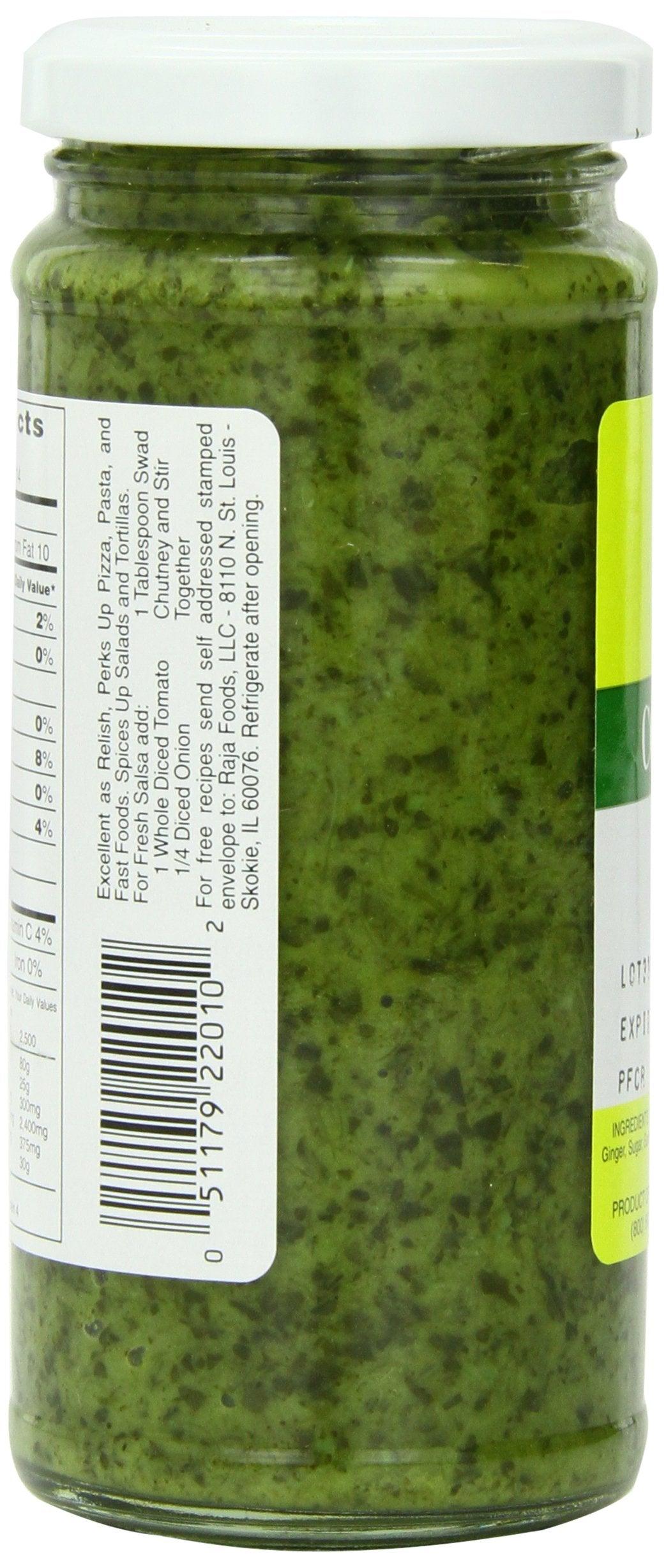 Swad Coriander Chutney, 7.5 Ounce - Mighty Depot