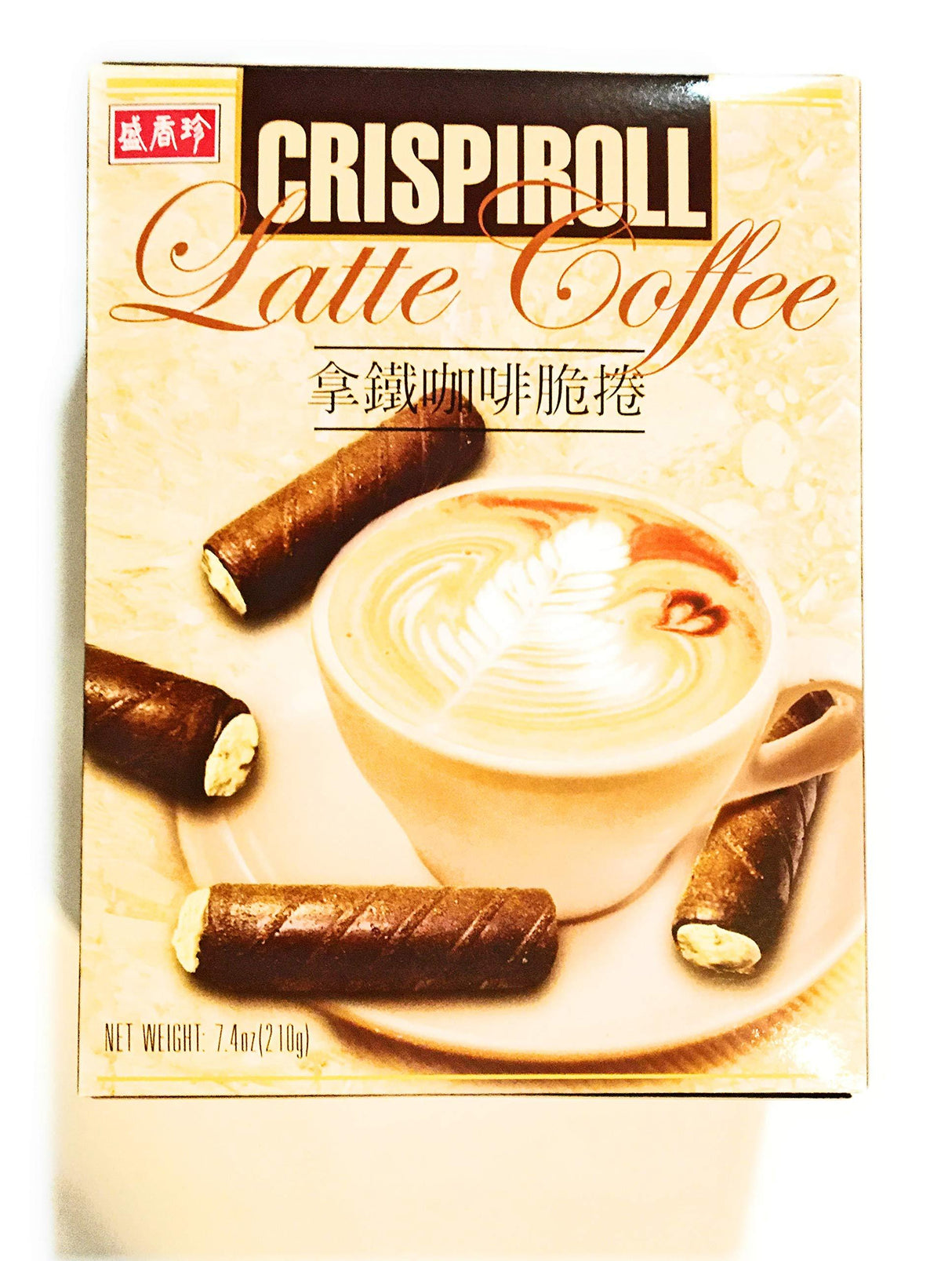 Shengxiangzhen CrispiRoll (Latte Coffee Flavor)7.4 Oz-2 Pack - Mighty Depot