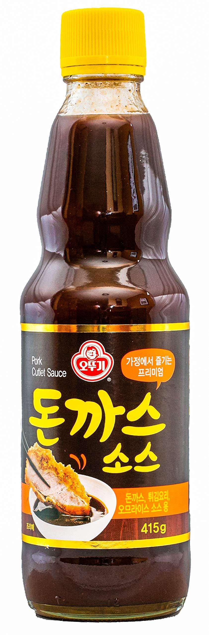 Ottogi Tonkatsu Sauce, Pork Cutlet Dipping Sauce, 14.6 oz, 1 Bottle - Mighty Depot
