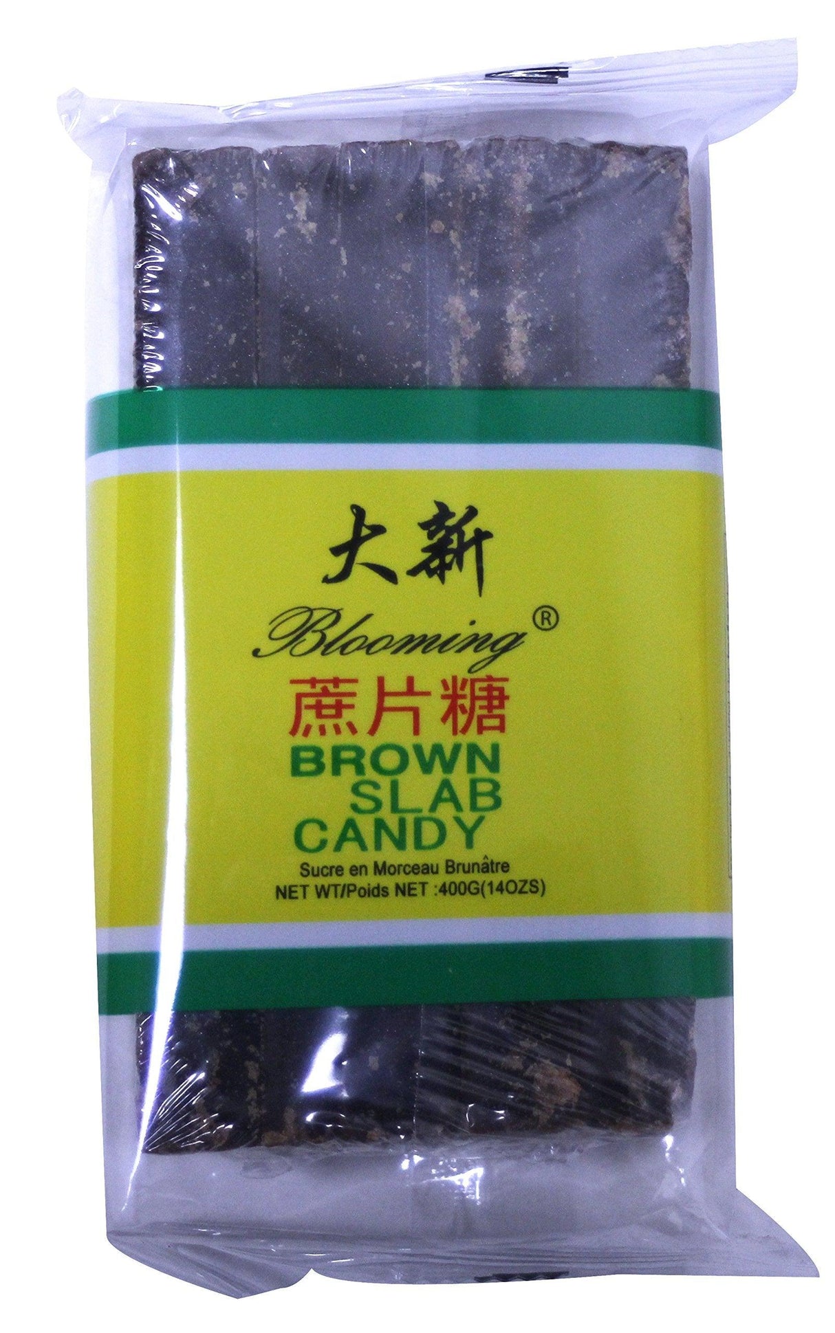 Dark Brown Slab Sugar Cane Sugar 14 oz 蔗片糖 黑糖 - Mighty Depot