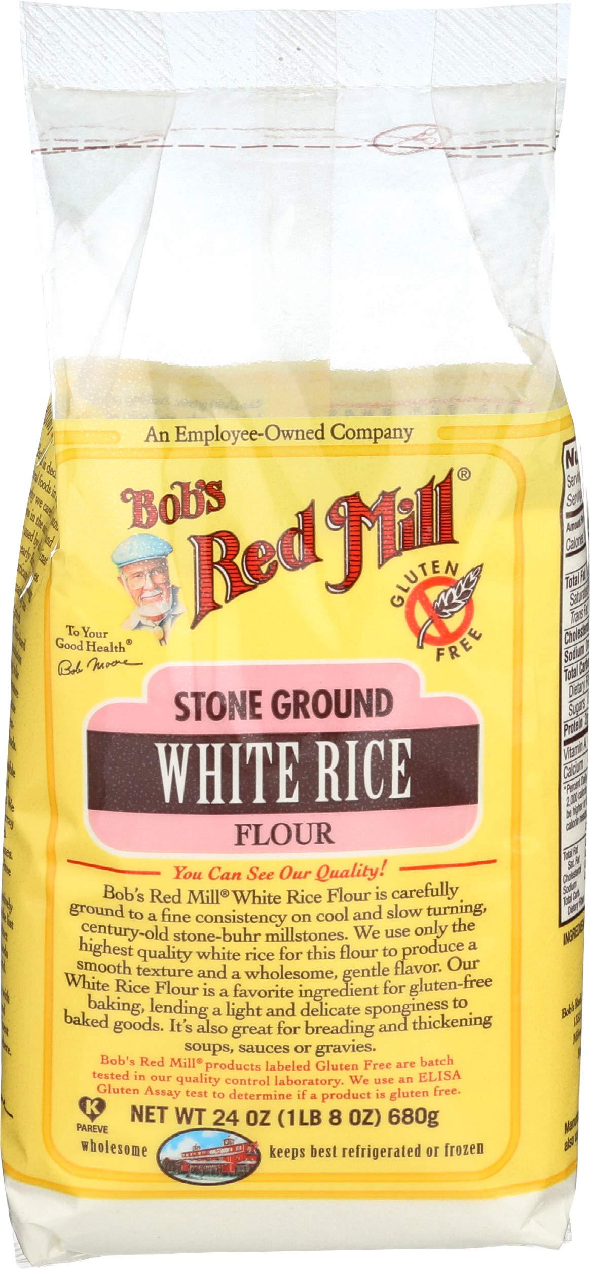 Bob's Red Mill White Rice Flour, Organic, 24 Ounce - Mighty Depot