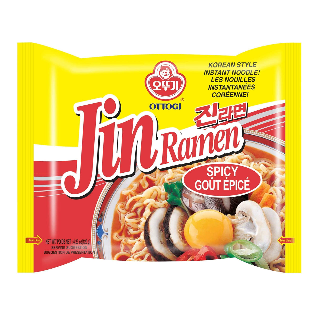 Ottogi Jin Ramen Multi Pack - Mighty Depot