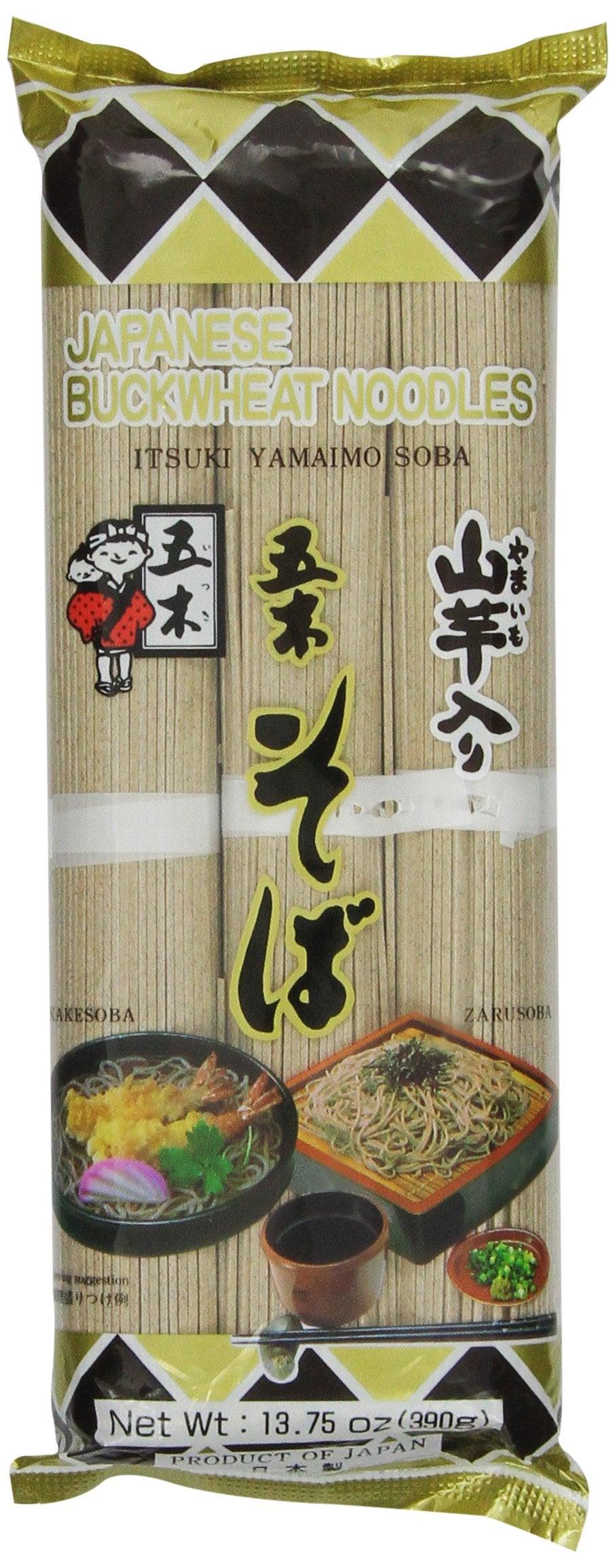 Itsuki Dried Soba Noodles, 13.75-Ounce - Mighty Depot