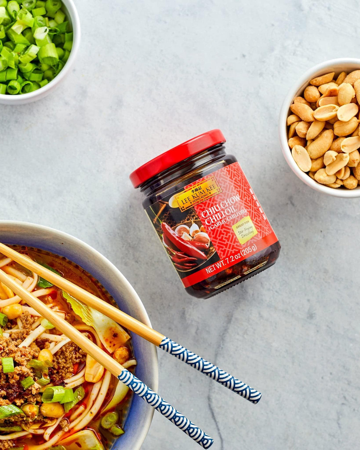 Lee Kum Kee Chiu Chow Chili Oil, 7.2-Ounce Jars (Pack of 4) - Mighty Depot