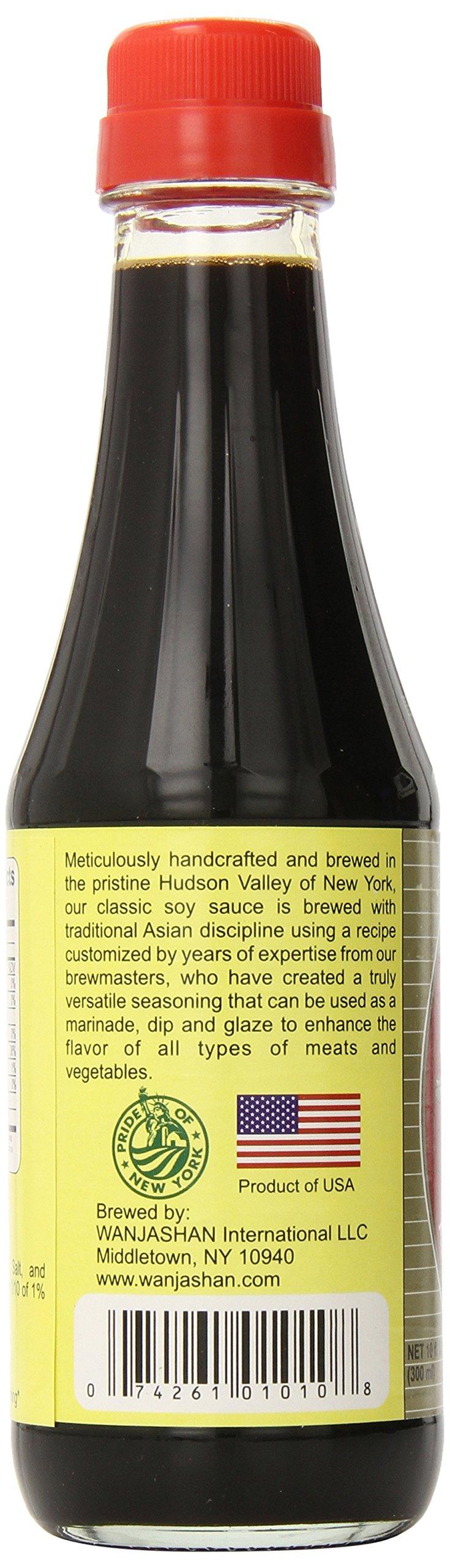 Wanjashan Soy Sauce, 10 Ounce - Mighty Depot