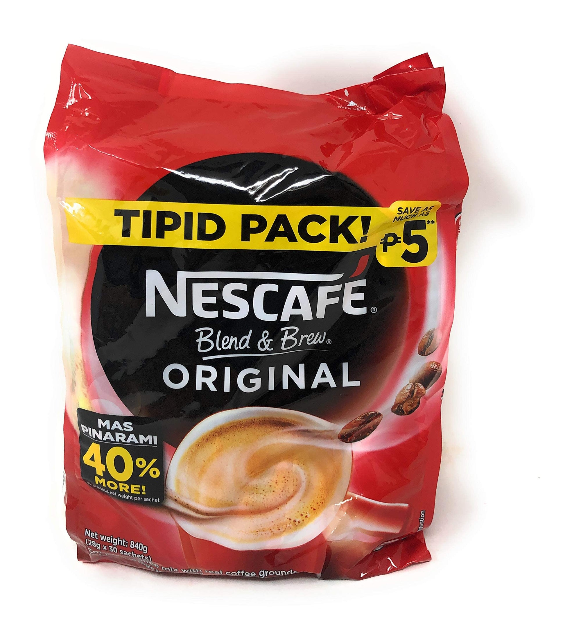 Nescaf e blend and brew ground bag coffee