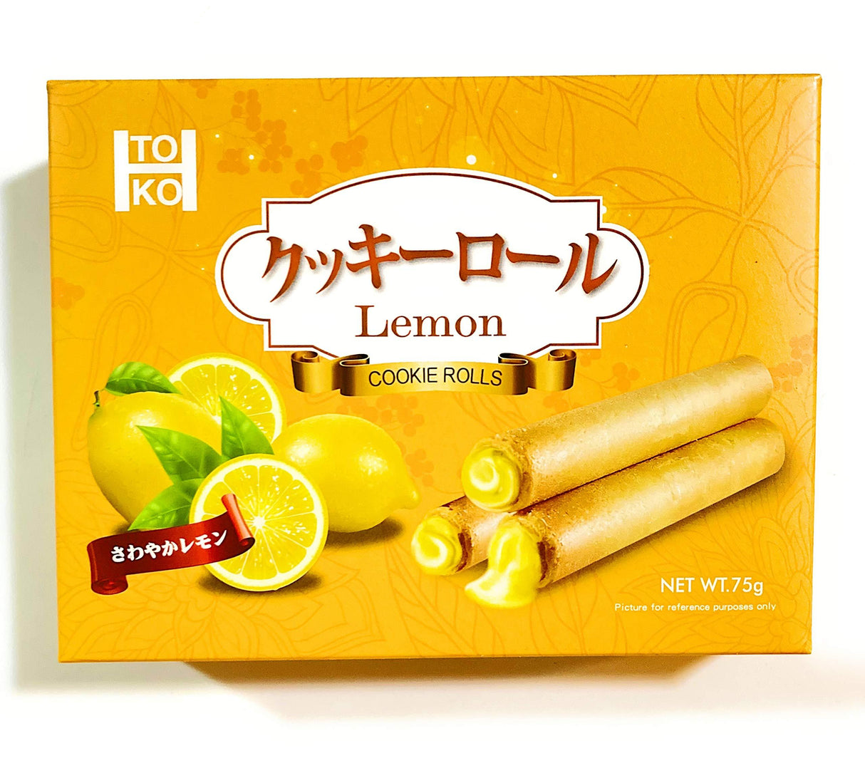 Toko Lemon Cookie Rolls 2.64 Oz(2 Pack) - Mighty Depot